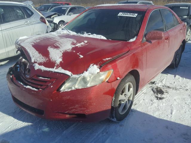 4T1BE46K97U011118 - 2007 TOYOTA CAMRY NEW RED photo 2