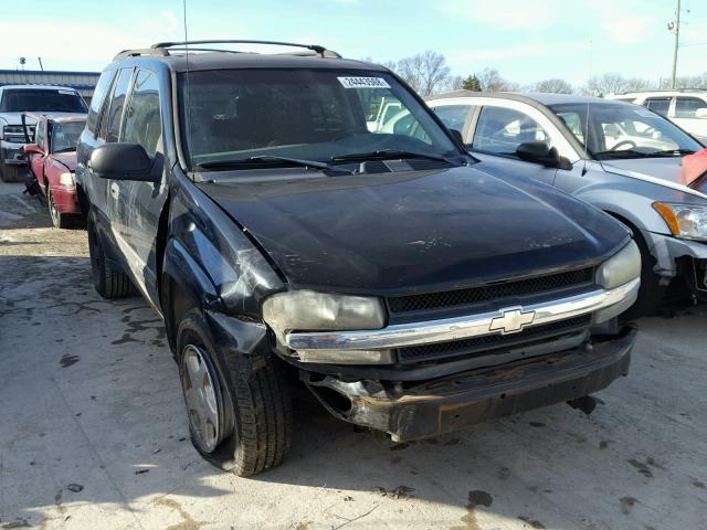 1GNDS13S932247127 - 2003 CHEVROLET TRAILBLAZE BLACK photo 1