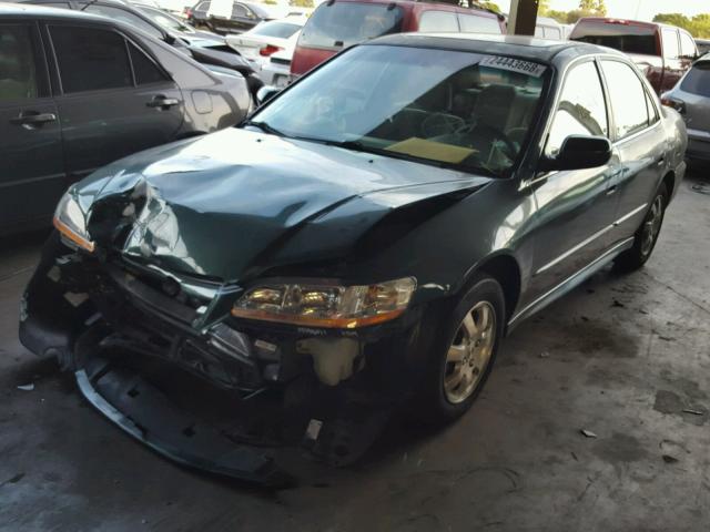 1HGCG66812A099693 - 2002 HONDA ACCORD EX GREEN photo 2