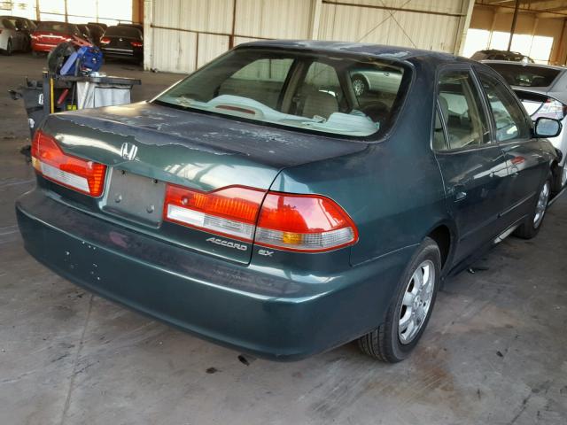 1HGCG66812A099693 - 2002 HONDA ACCORD EX GREEN photo 4