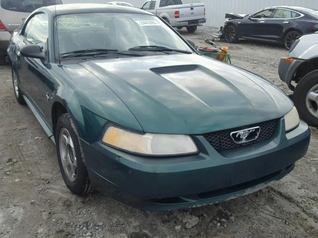 1FAFP4049YF267149 - 2000 FORD MUSTANG GREEN photo 1