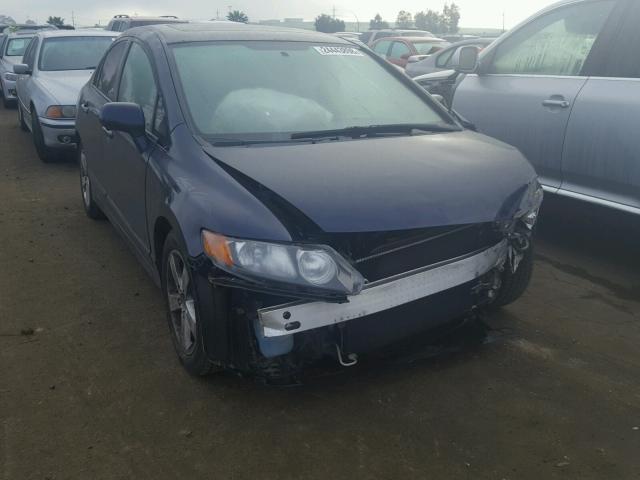 1HGFA16896L106742 - 2006 HONDA CIVIC EX BLUE photo 1