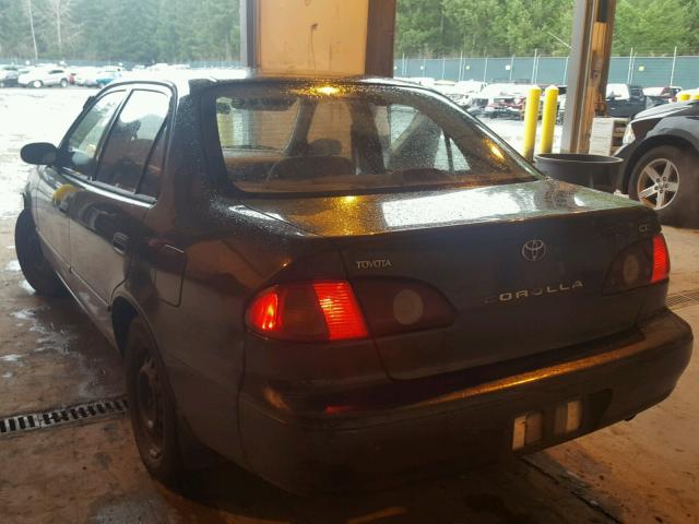 1NXBR12E12Z621526 - 2002 TOYOTA COROLLA CE GREEN photo 3