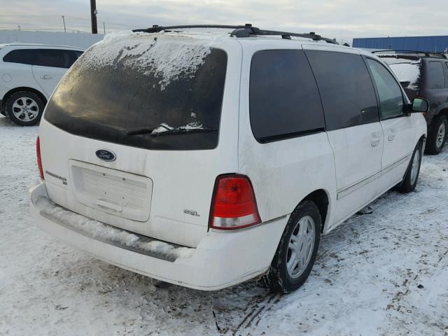 2FMZA52204BA56536 - 2004 FORD FREESTAR S WHITE photo 4