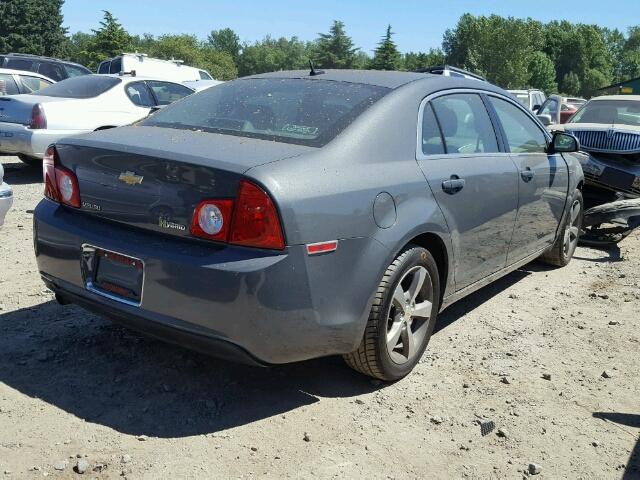 1G1ZF57549F171213 - 2009 CHEVROLET MALIBU HYB CHARCOAL photo 4