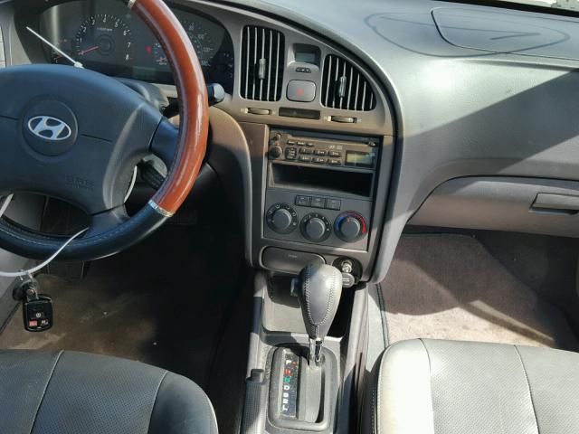 KMHDN56D35U164879 - 2005 HYUNDAI ELANTRA GL RED photo 9