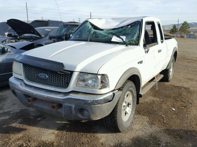 1FTZR45E42PA52055 - 2002 FORD RANGER SUP WHITE photo 2