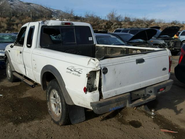 1FTZR45E42PA52055 - 2002 FORD RANGER SUP WHITE photo 3