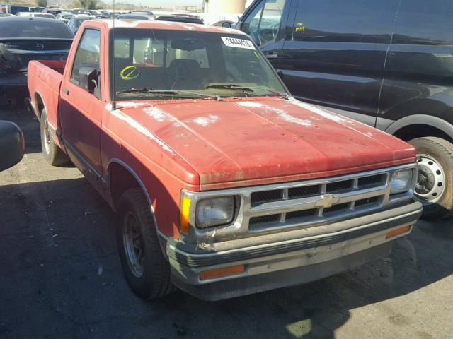 1GCCS14R5P8167472 - 1993 CHEVROLET S TRUCK S1 RED photo 1