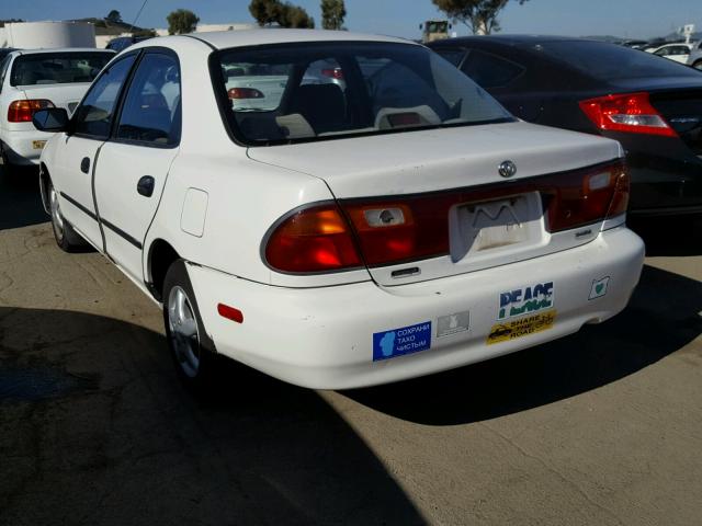 JM1BA1414S0138366 - 1995 MAZDA PROTEGE DX WHITE photo 3