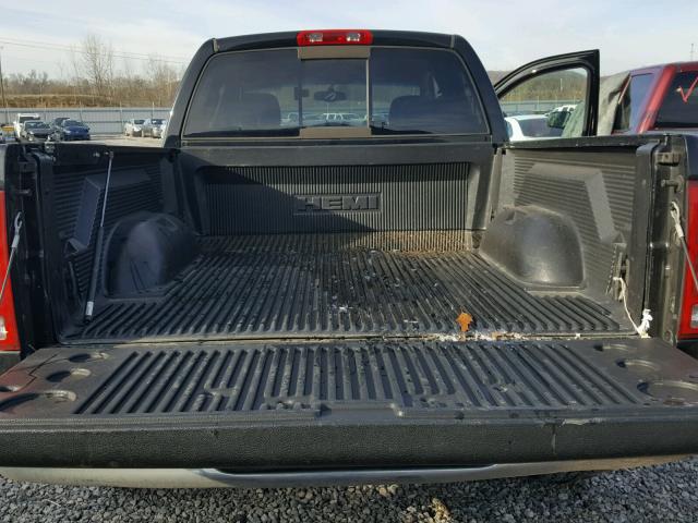 1D7HA18D05S257643 - 2005 DODGE RAM 1500 S BLACK photo 6