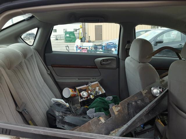 2G1WF52E549343390 - 2004 CHEVROLET IMPALA 栗色 照片 6