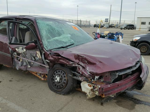 2G1WF52E549343390 - 2004 CHEVROLET IMPALA 栗色 照片 9