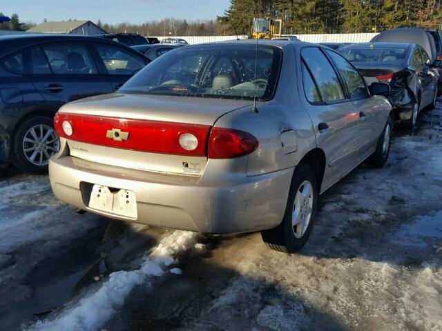 1G1JC52F547203093 - 2004 CHEVROLET CAVALIER GOLD photo 4