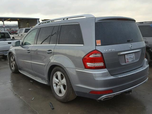 4JGBF7BE4BA758375 - 2011 MERCEDES-BENZ GL 450 4MA SILVER photo 3