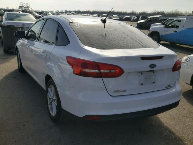 1FADP3F24FL224408 - 2015 FORD FOCUS SE WHITE photo 3