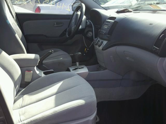 KMHDU46D77U020896 - 2007 HYUNDAI ELANTRA GL GRAY photo 5