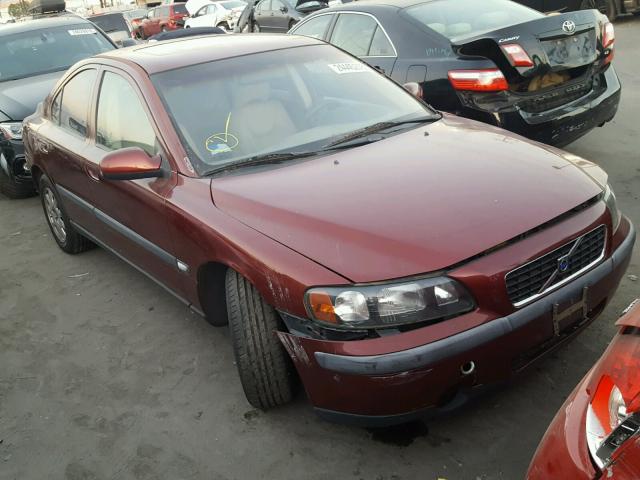 YV1RS61RX12035162 - 2001 VOLVO S60 MAROON photo 1