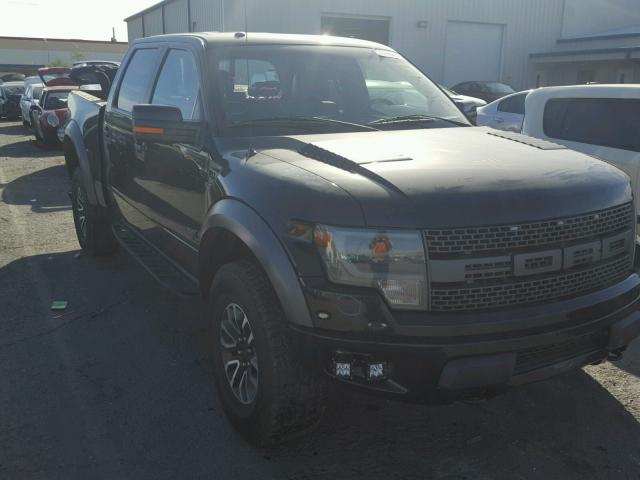 1FTFW1R62DFA67563 - 2013 FORD F150 SVT R BLACK photo 1