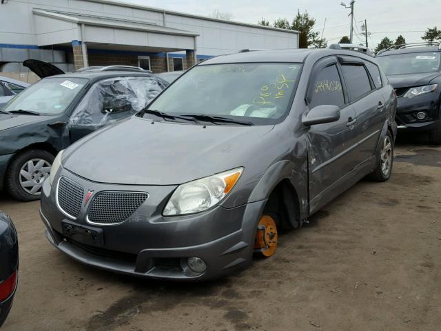 5Y2SL65886Z455796 - 2006 PONTIAC VIBE GRAY photo 2