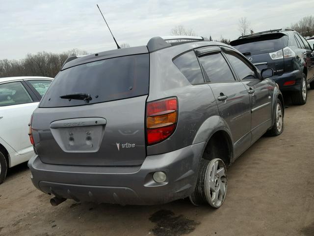 5Y2SL65886Z455796 - 2006 PONTIAC VIBE GRAY photo 4