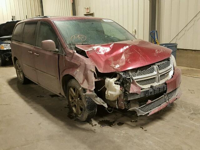 2D4RN5DG2BR732784 - 2011 DODGE GRAND CARA RED photo 1