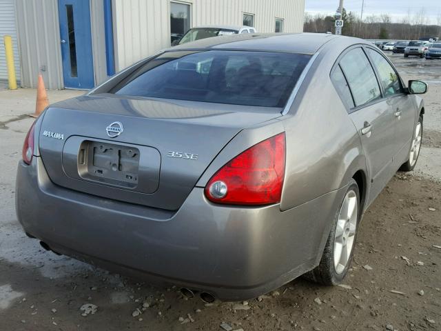 1N4BA41E76C801917 - 2006 NISSAN MAXIMA SE BEIGE photo 4