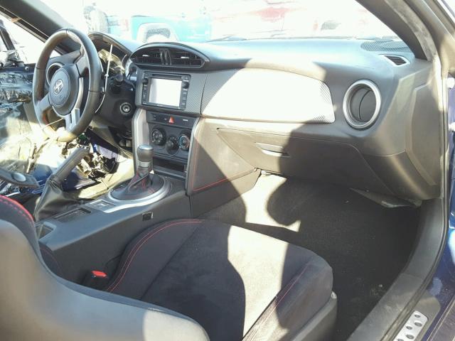 JF1ZNAA17F8704007 - 2015 TOYOTA SCION FR-S ლურჯი ფოტო 9