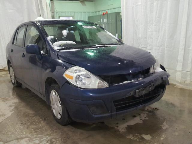 3N1BC1AP1AL372293 - 2010 NISSAN VERSA S BLUE photo 1