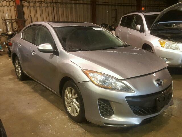 JM1BL1VP0D1823703 - 2013 MAZDA 3 I SILVER photo 1