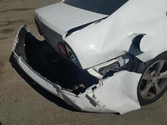 1G1ZC5E17BF147583 - 2011 CHEVROLET MALIBU 1LT 白色 照片 9