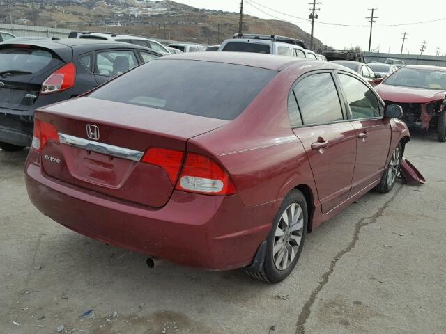 2HGFA1F82BH540220 - 2011 HONDA CIVIC EX Qırmızı foto 4
