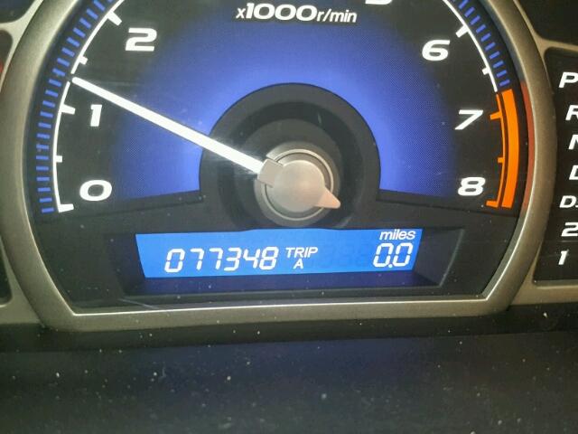 2HGFA1F82BH540220 - 2011 HONDA CIVIC EX Qırmızı foto 8