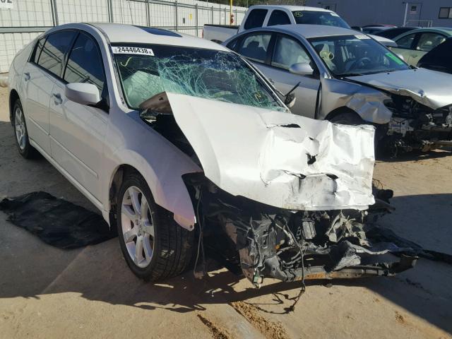 1N4BA41E28C828932 - 2008 NISSAN MAXIMA SE WHITE photo 1