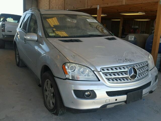 4JGBB22E77A180066 - 2007 MERCEDES-BENZ ML 320 CDI SILVER photo 1