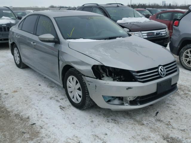 1VWAP7A32CC018288 - 2012 VOLKSWAGEN PASSAT S رمادي صورة 1