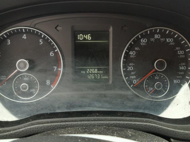 1VWAP7A32CC018288 - 2012 VOLKSWAGEN PASSAT S رمادي صورة 8