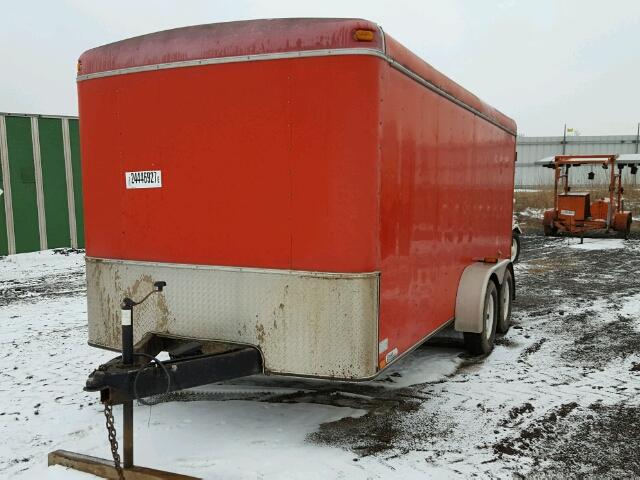 48B500G2212025491 - 2001 ALLOY TRAILER TRAILER RED photo 2