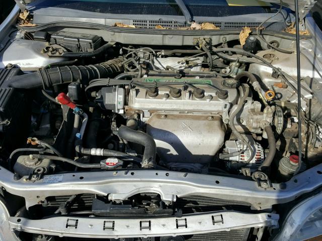 JHMCG660X1C027062 - 2001 HONDA ACCORD EX SILVER photo 7