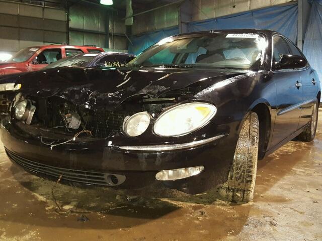 2G4WE567451271857 - 2005 BUICK LACROSSE C BLACK photo 2