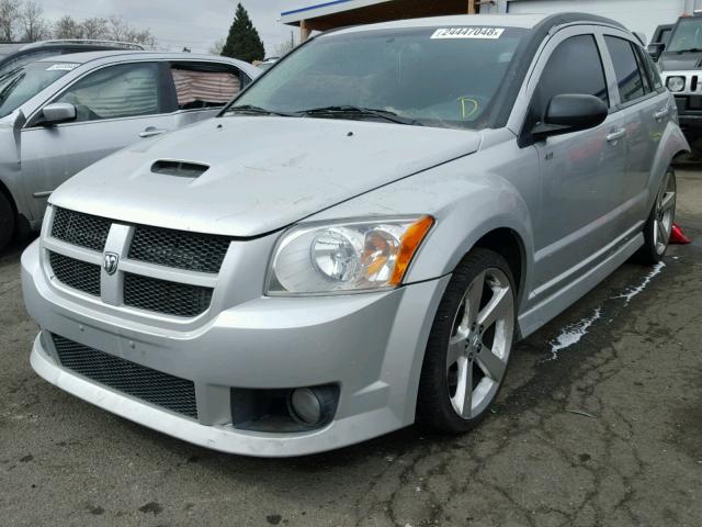 1B3HB68F08D668489 - 2008 DODGE CALIBER SR SILVER photo 2