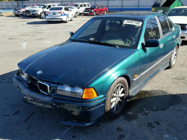 WBACD4327WAV56960 - 1998 BMW 328 I AUTO GREEN photo 2