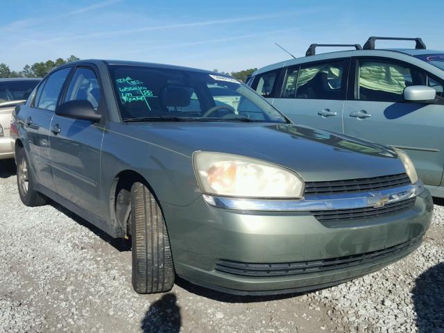 1G1ZT54865F184286 - 2005 CHEVROLET MALIBU LS GREEN photo 1