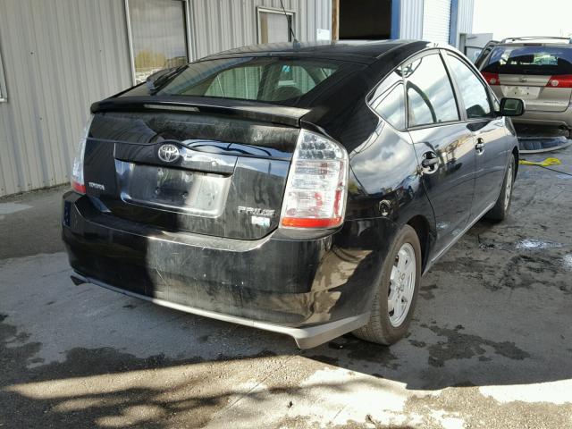 JTDKB20U377591573 - 2007 TOYOTA PRIUS BLACK photo 4