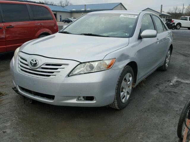 4T1BE46K97U188803 - 2007 TOYOTA CAMRY NEW SILVER photo 2