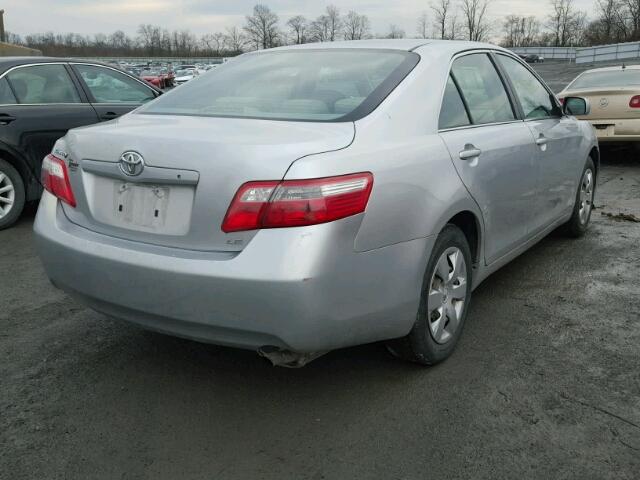 4T1BE46K97U188803 - 2007 TOYOTA CAMRY NEW SILVER photo 4