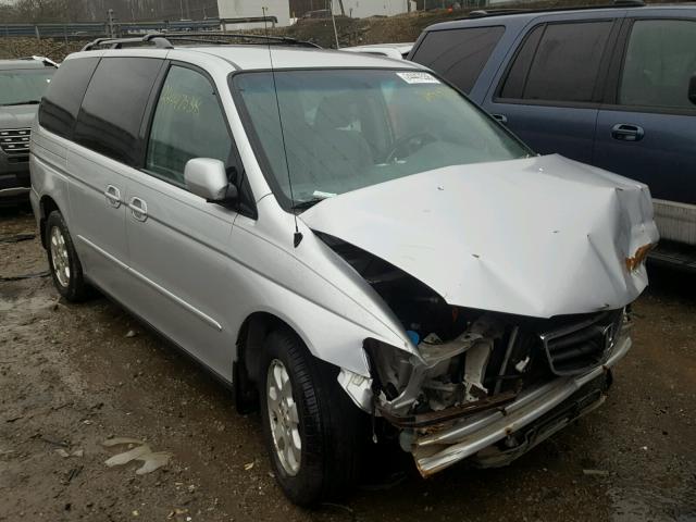 5FNRL18924B005232 - 2004 HONDA ODYSSEY EX SILVER photo 1