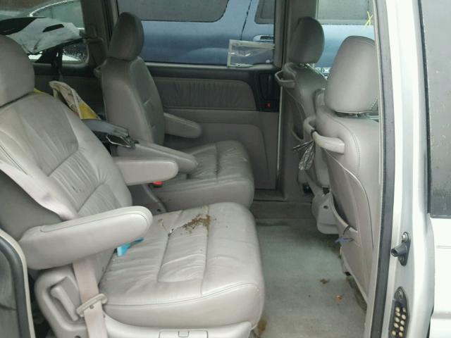 5FNRL18924B005232 - 2004 HONDA ODYSSEY EX SILVER photo 6