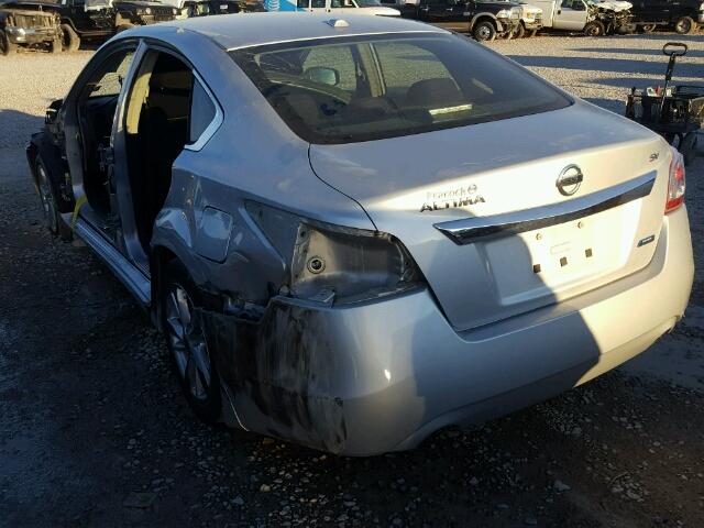 1N4AL3AP7DN575350 - 2013 NISSAN ALTIMA 2.5 SILVER photo 3