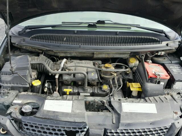 2B8GP44G81R112248 - 2001 DODGE GRAND CARA GREEN photo 7